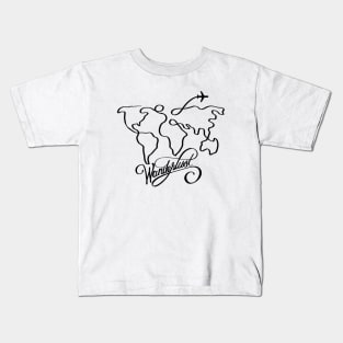 Wanderlust Kids T-Shirt